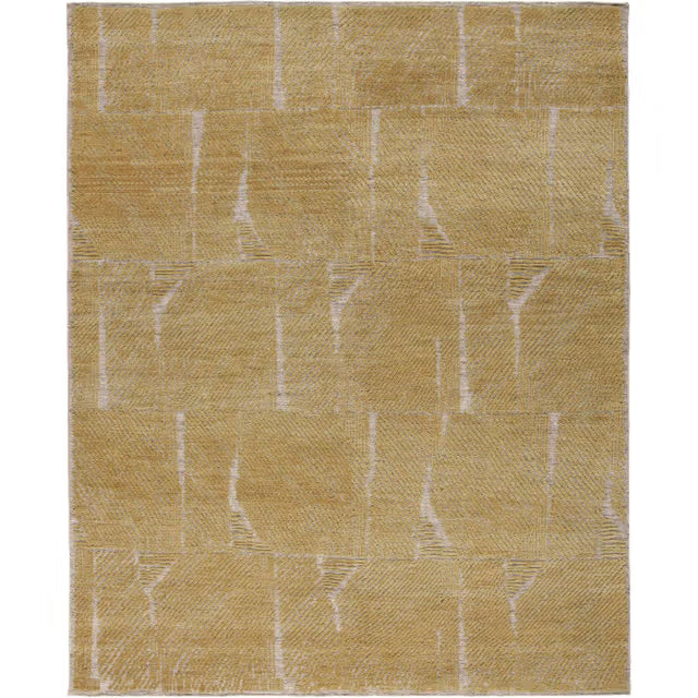 Premium Luxury Designer Area Rug Handmade NORAH COLL. - FEIZY-GOLD CONTEMPORARY