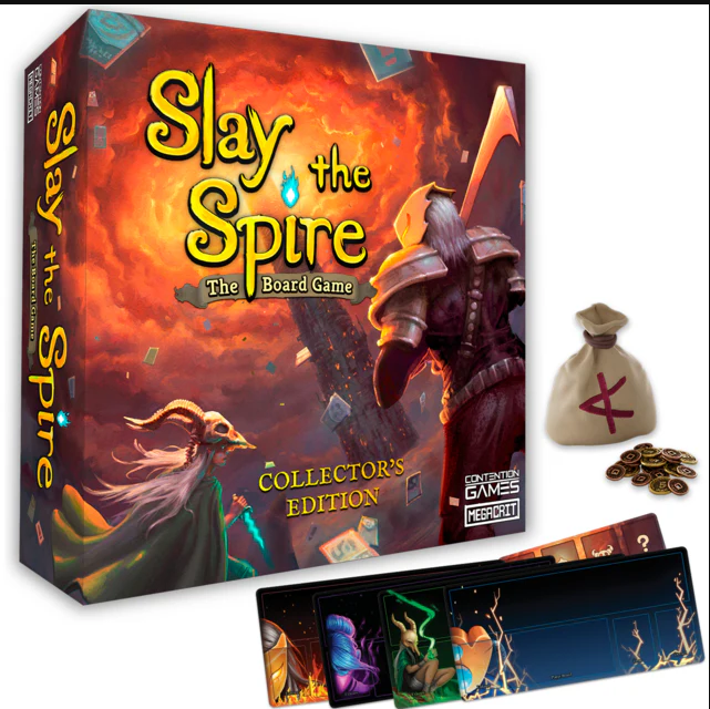 NEW Sealed Slay the Spire board game Collectors Edition w/ Metal Coins Playmats