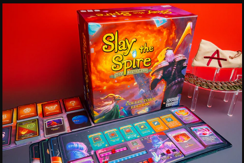 NEW Sealed Slay the Spire board game Collectors Edition w/ Metal Coins Playmats